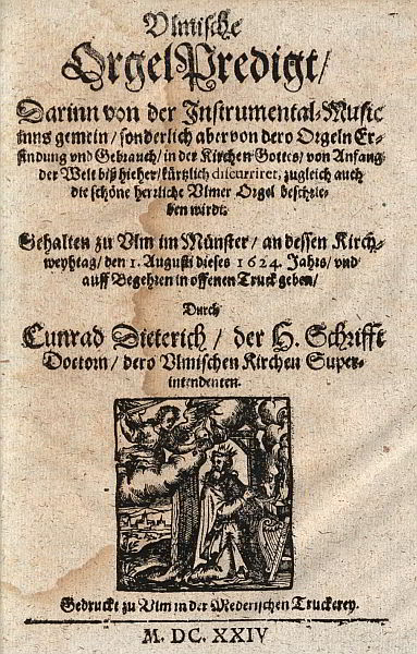 Orgelpredigt von Conrad Dieterich